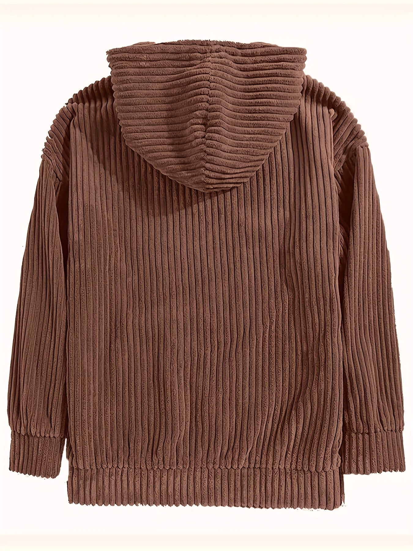 DANIEL | CORDUROY HOODED SWEATER