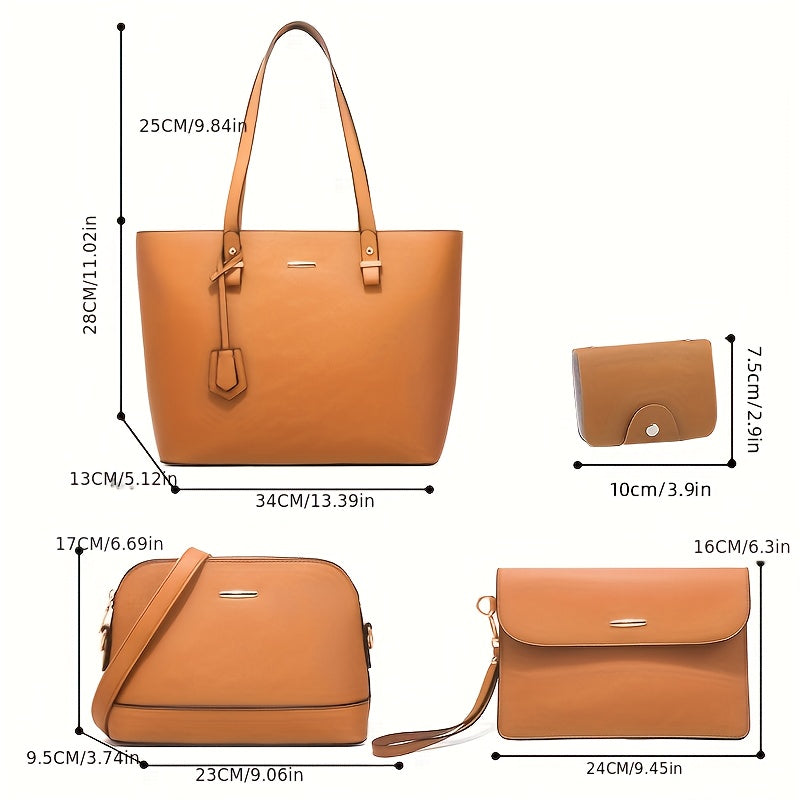 SOPHIA | 4-PIECE HANDBAG SET