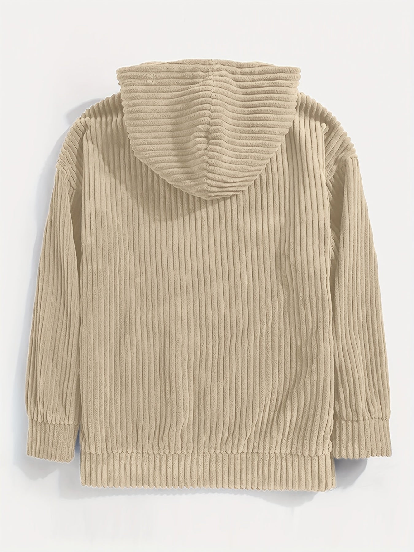 DANIEL | CORDUROY HOODED SWEATER