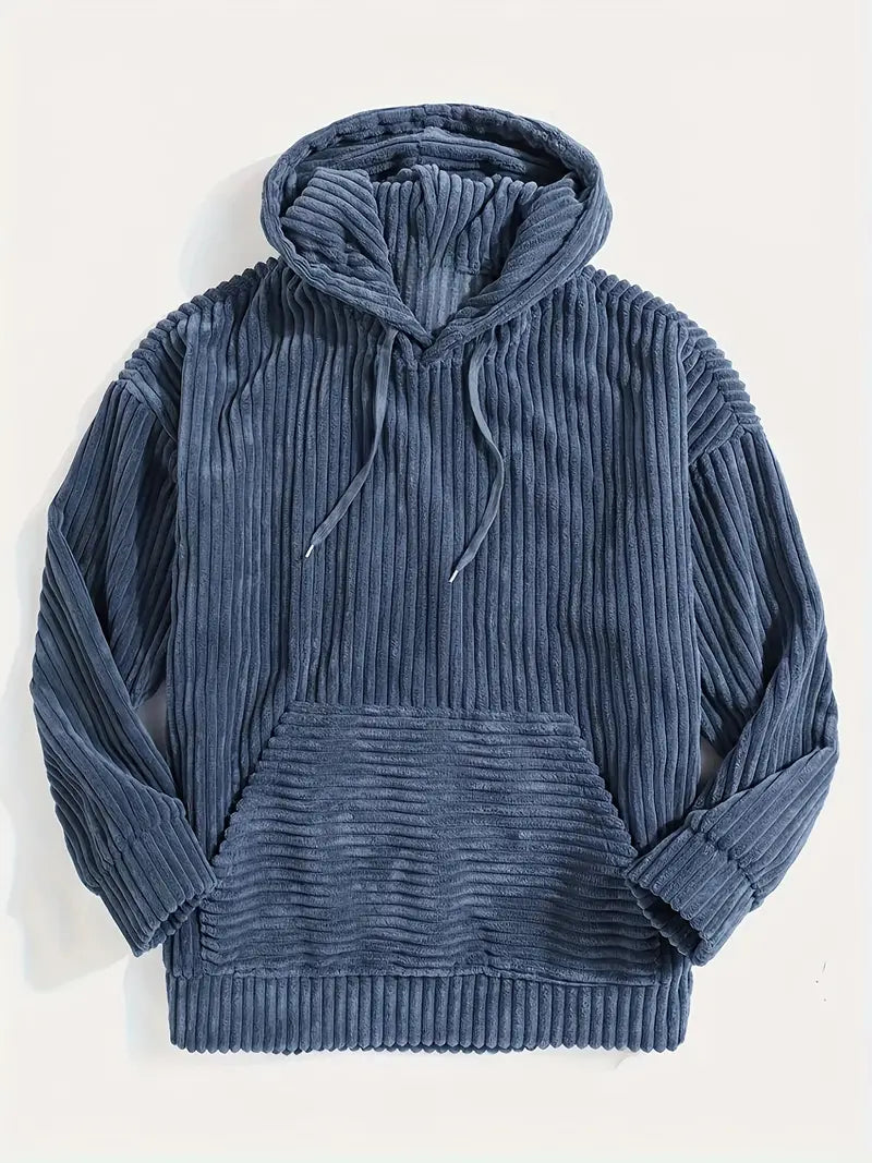 DANIEL | CORDUROY HOODED SWEATER